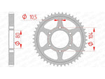 Afam Steel Standard Heckrad 16604 - 530