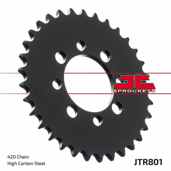 JT Sprock's Steel Standard Rear Sprock 801 - 420 JTR801.30
