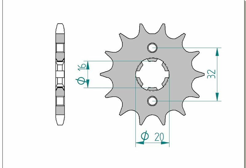 AFAM STAEL STAHRE STROKE Vorderrad 21208 - 428