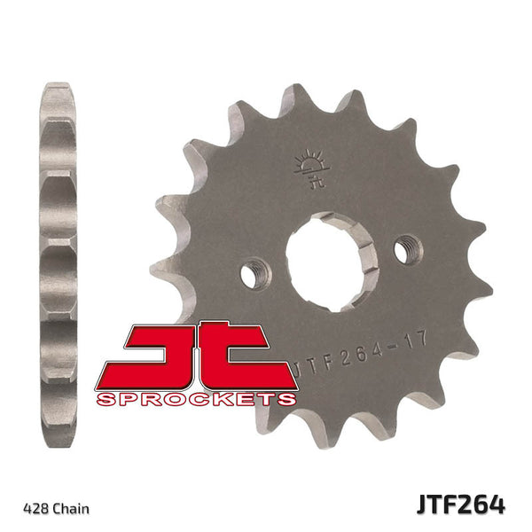 JT Sprock's Steel Standard Front Sprocket 264 - 428 JTF264.15