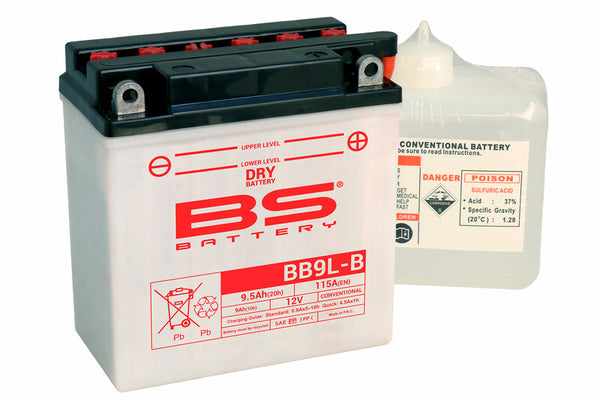 BS Batterie Hochleistungs mit Syrapack - BB9L-B 