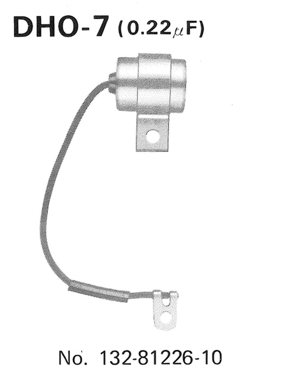 Turmax-Kondensator Yamaha DHO-7