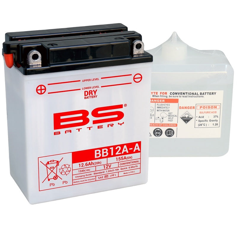 BS -Batterie Batterie hohe Leistung mit Säurepack - BB12A -a