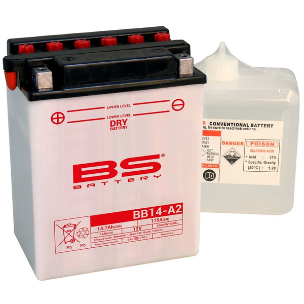 BS Batterie Hochleistung mit Syrapack - BB14A-A2 