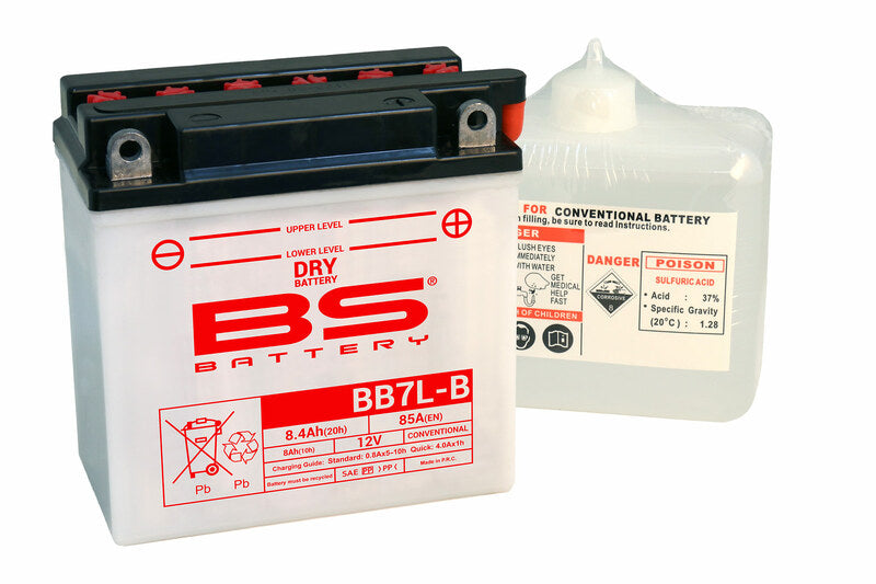 BS -Batterie Batterie hohe Leistung mit Säurepaket - BB7L -B