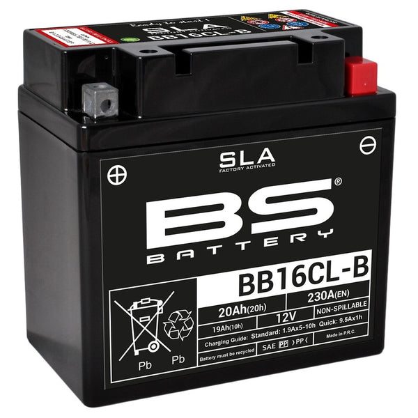 BS Battery SLA Batterie wartungsfrei werkseitig aktiviert - BB16CL-B 