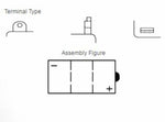 Yuasa -Batterie konventionell ohne Säurepaket - 6n11a -1b