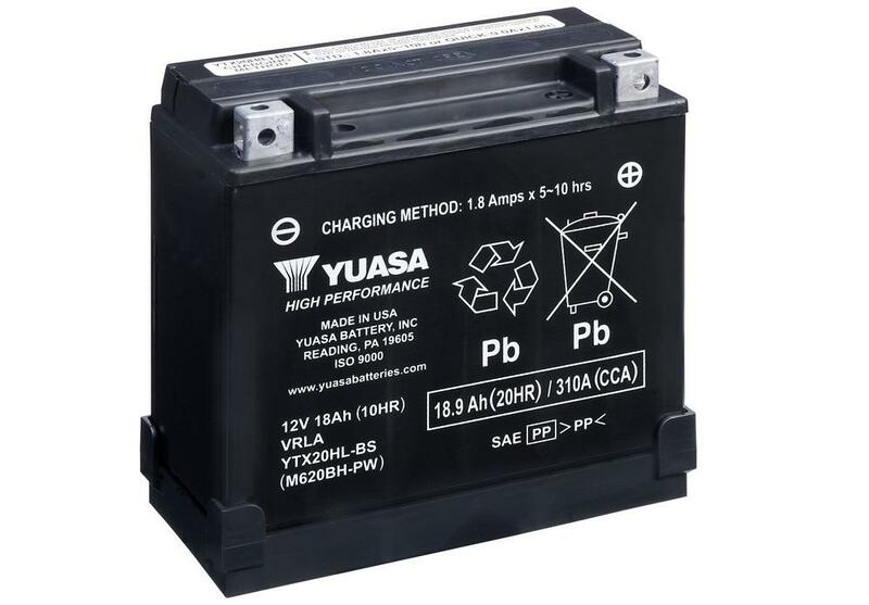 Yuasa Battery Maintenance Free With Acid Pack-YTX20HL-BS-PW