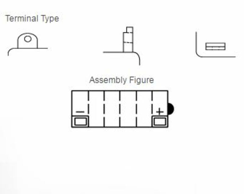 Yuasa Battery Conventional Without Acid Pack - 12N7-3B