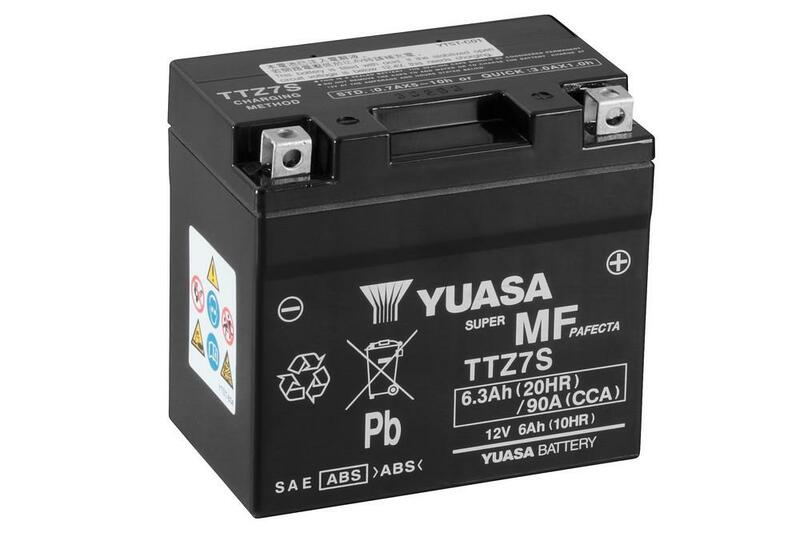 Yuasa Battery Maintenance Free Factory Activated - TTZ7S