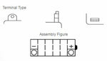 Yuasa -Batterie konventionell ohne Säurepaket - YB5L -B