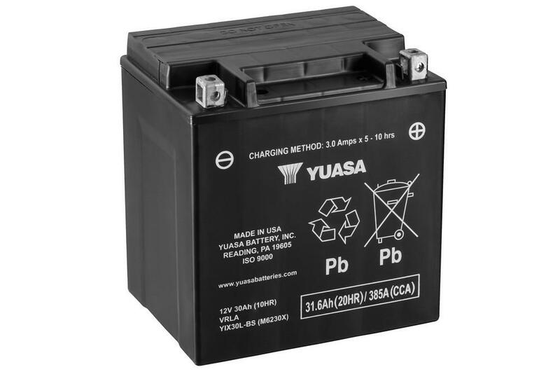 Yuasa herkömmliche Batterie mit Säurepaket - Yix30l