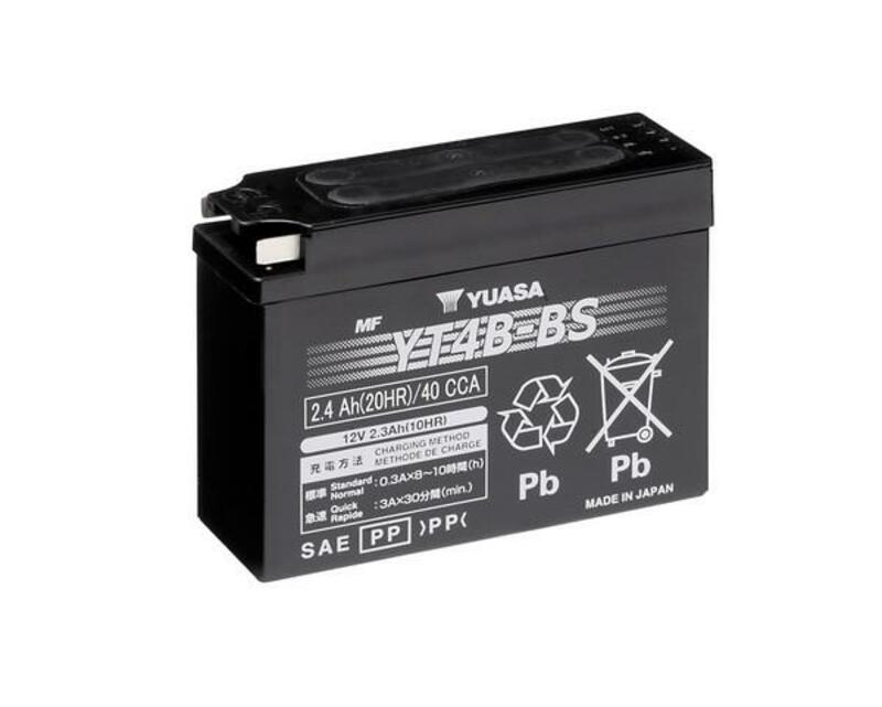 Yuasa -Wartung -freier Batterie mit Säurepaket -YT4B -B