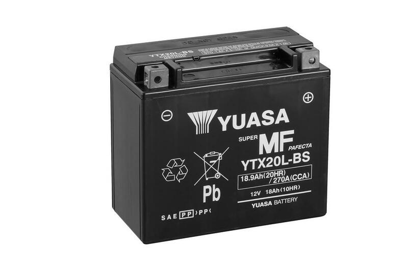 Yuasa -Wartung -freie Batterie mit Säurepaket -YTX20L -B