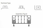 Yuasa Batterie Wartung kostenlos mit Säurepaket - YTX4L -B