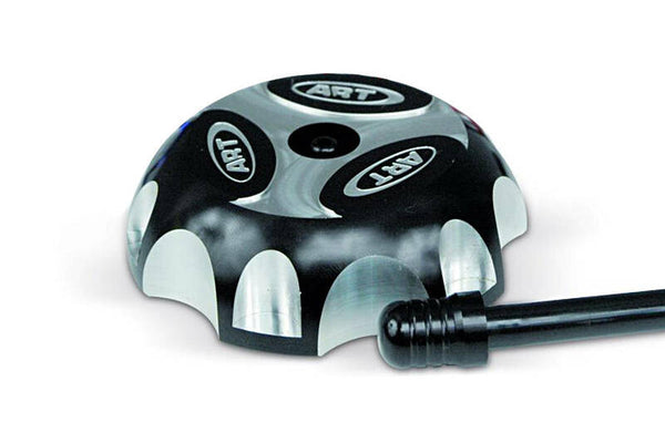 Kunststofftankkappe Aluminium Black ATV AFC-407-T3-BK