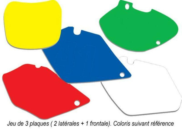 Blackbird Plate Sticks Black Honda CRF250R 3127/000006