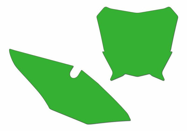 Blackbird Plate Stickers Green Honda CRF450R 3141/000008