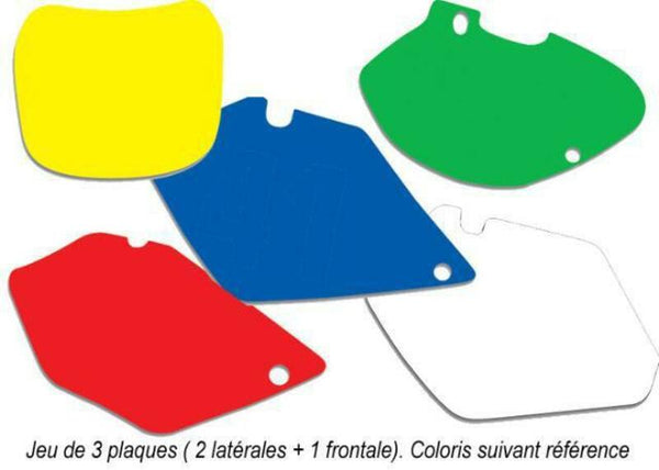 Blackbird Plate Stickers Green KTM EXC/EXC-F 3526/000008