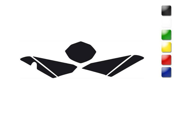 Blackbird Plate Stickers Black TM 3617/000006