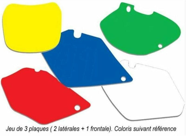 Blackbird Plate Stickers Blue Husqvarna 3622/000007