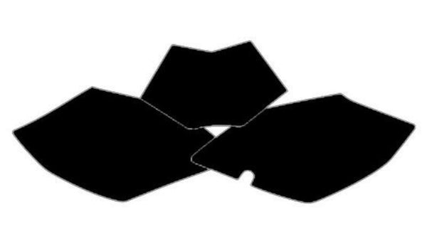 Blackbird -Plattenaufkleber Schwarz Beta RR 3B02/000006