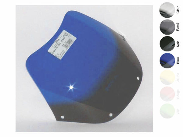 MRA ursprünglich geformte Windschutzscheibe "O" Schwarz 