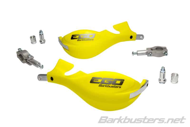 BARKBUSTERS EGO Mini Handguard Straight Ø22mm Yellow EGO-004-00-YE