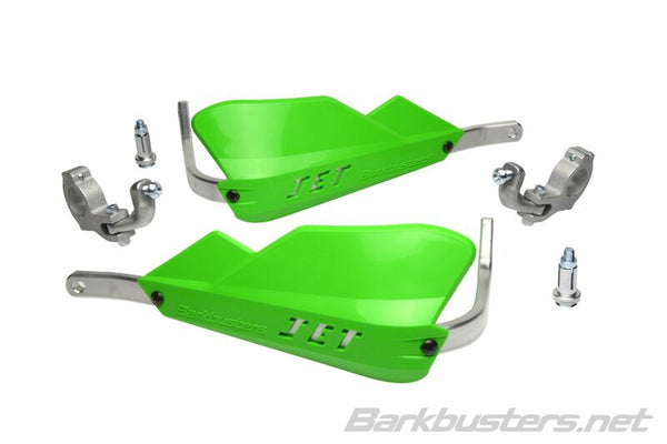 Barkbusters Jet Handguard Set Two Point Mount Tapered Green Jet-002-02-GR