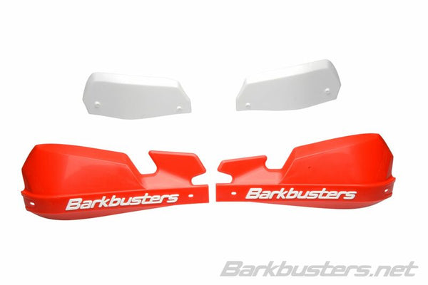 BARKBUSTERS VPS MX Handguard Kunststoffset nur Rot/Weiß Deflektor VPS-003-01-RD 