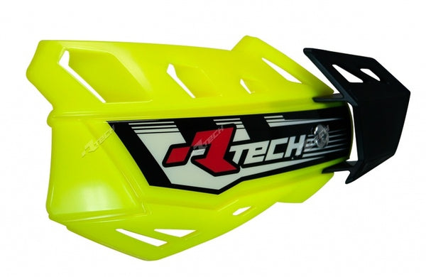 Racetech FLX Adjustable Handguards Neon Yellow R-Kitpmflgf00