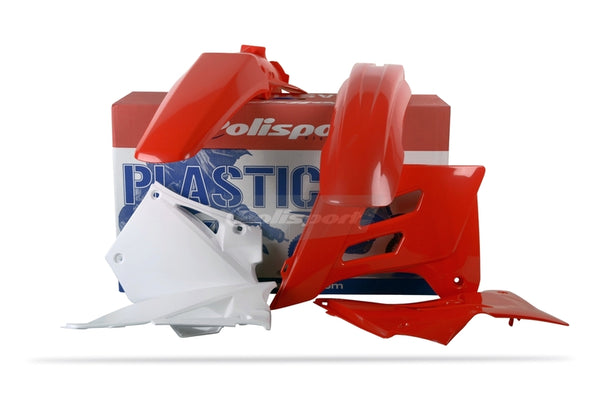 Policeport Plastic Kit Red/White Gas Gas EC 90197