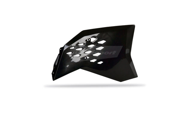 Policeport Radiator Covers Black KTM 84282001