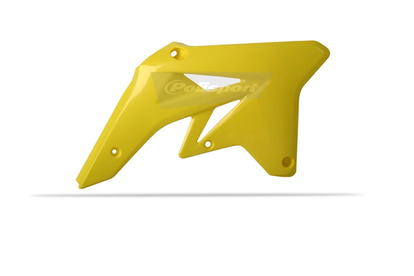 Police Gate Kühler deckt den gelben Suzuki RM-Z250 8428400001 ab