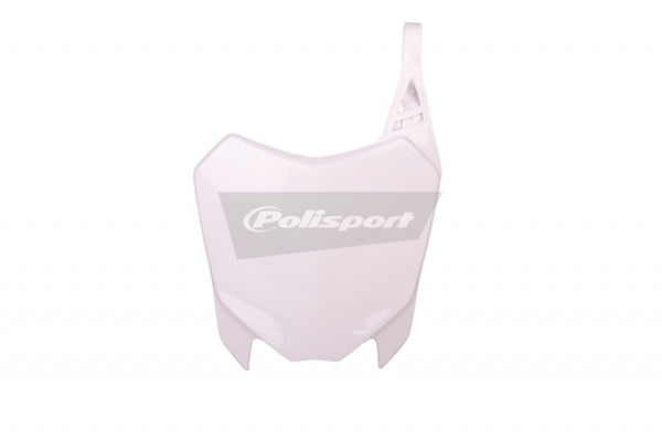 Polizeihafen -Front -Number -Platte weiße Honda CRF110F 86588002