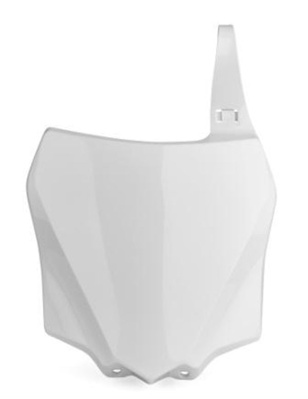 POLICE PORT HEFE FRONTE NUMMER PLATTE WHITE KAWASAKI KX85/KX100 86629002