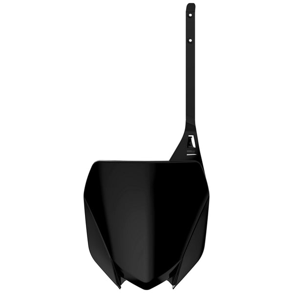 Polizeihafen -Front -Number -Platte Black Yamaha YZ125/250 866000009