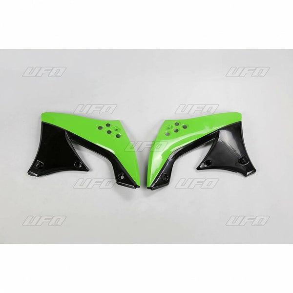 UFO -Kühlerabdeckung der schwarzen Kawasaki KX450F KA03799001