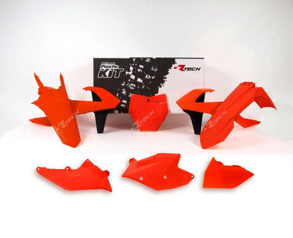 RACETECH Plastkit – Neon Orange/Schwarz KTM R-KITKTM-AN0-516 