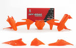 RACETECH Replica Plastkit + Luftburkskåpa – KTM Orange