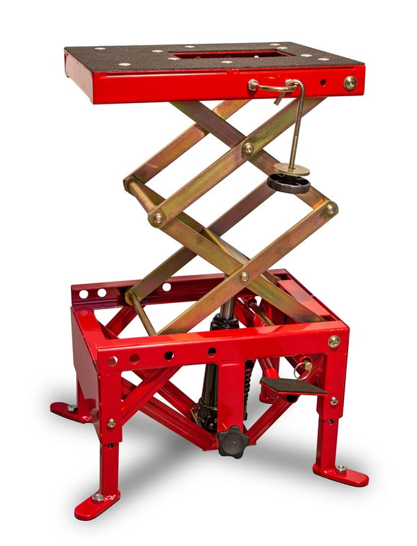 Bihr hydraulisch mx Liftständer Rot (Räder nicht enthalten) ST-SMI2091-2T-rot