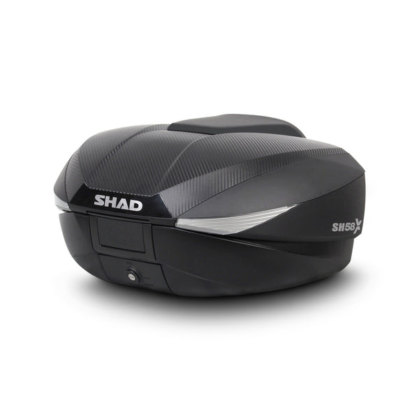 Shad SH58X Topbox - Kohlefaserfinish und erweiterbares Design