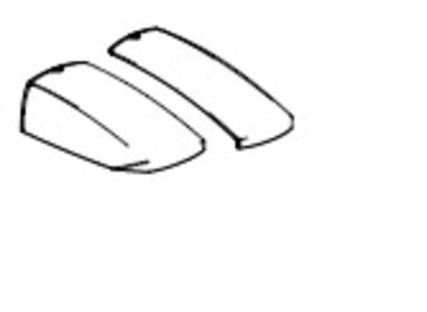 SHAD SH23 Abdeckung alu D1B23E25 