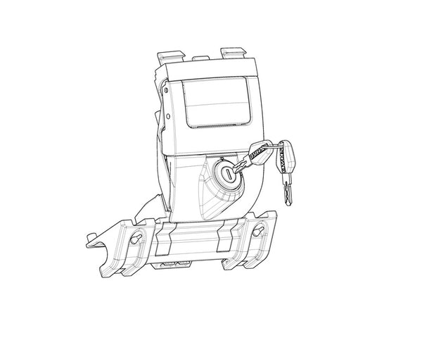 Shad SH35-SH36 Ersatzsperrsystem D1B362MAR