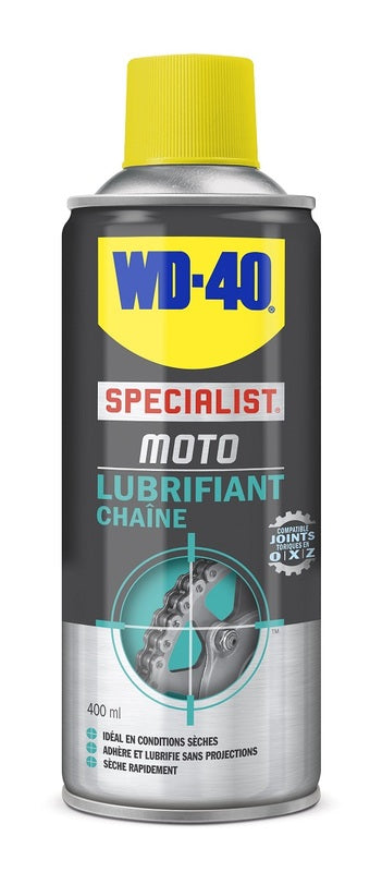 WD -40 Specialist® Motorrad Trockenerkrankungen Kettenschmiermittel - Sprühen 400 ml 33786
