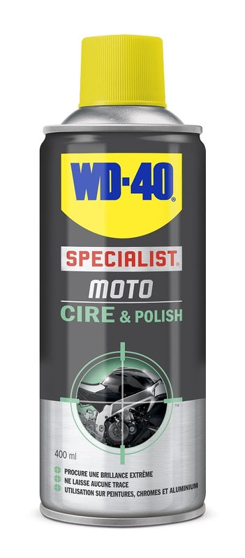 WD -40 Specialist® Motorrad Wachs & Politur - Spray 400ml 33809