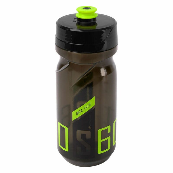 Polizeianschluss Wasserflasche S600 Clear Black/Lime Green Green-On Cap 600ml 8645300003