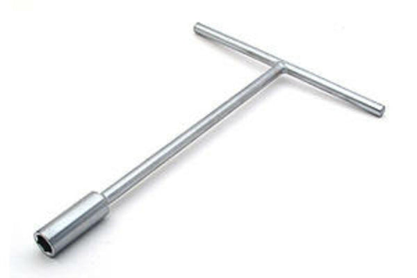 Bihr T-Griff-Sockelschlüssel 13mm Satin Chromel35-231