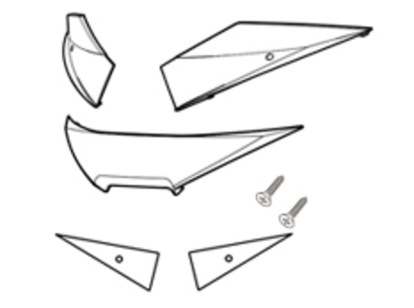 Shad SH39 Reflektoren Weiß D1B39Car