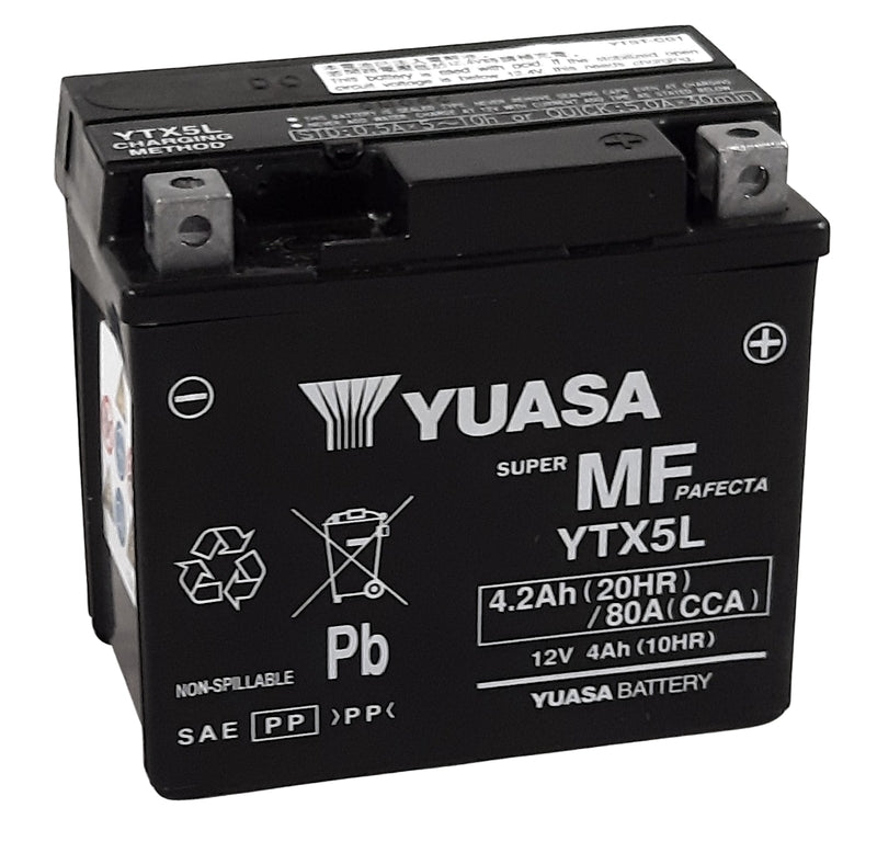 Yuasa mit B -Batteriewartungsfreie Fabrik aktiviert - YTX5L FA